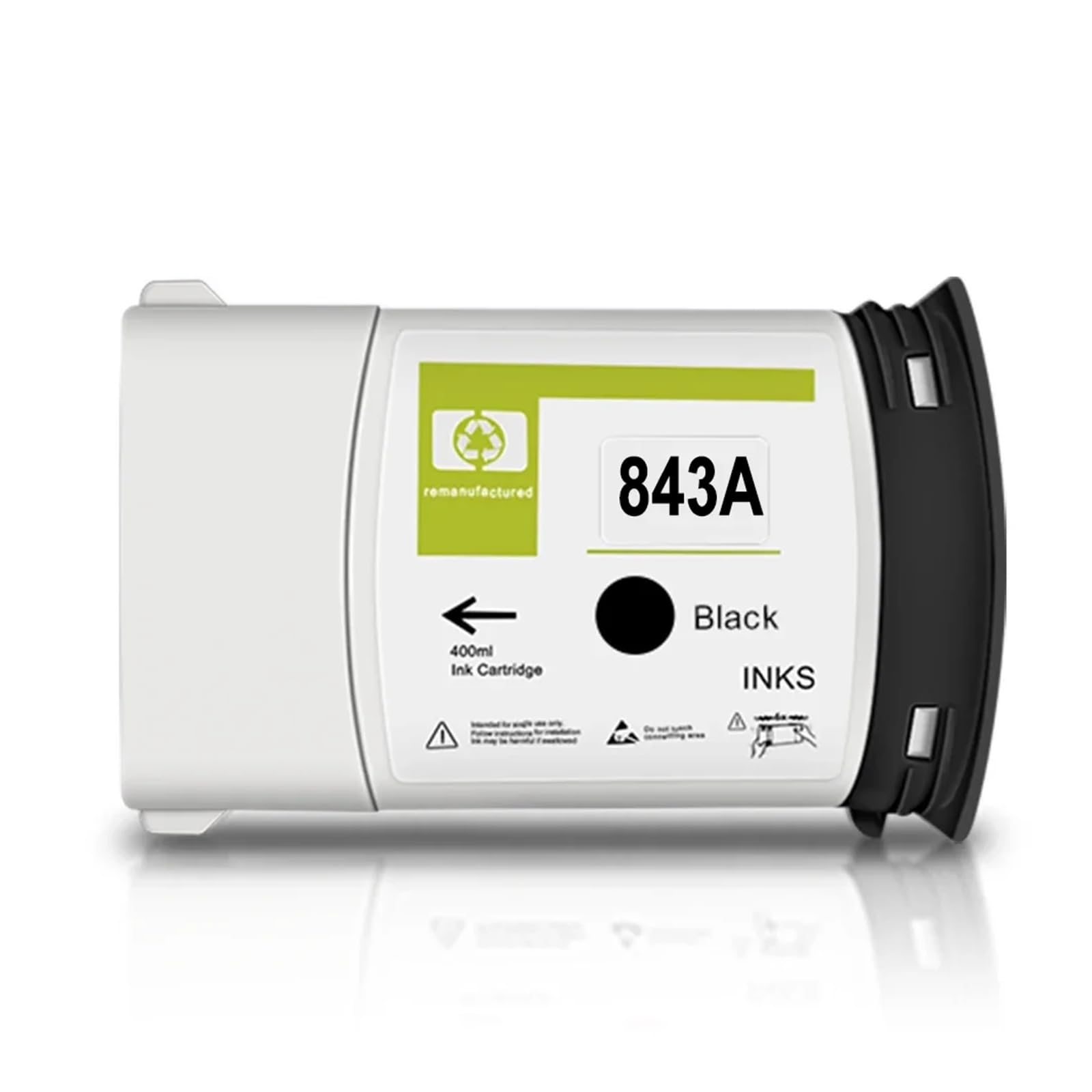 Cartucho de Tinta 843A 400ML, Compatible con HP