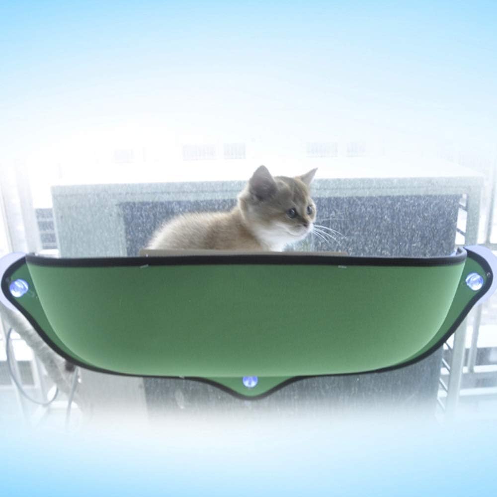 Pet Litter Cat Nest Cat Hammock Suction Cup Cat Sucker Window Sill Cushion Semicircular 68.6 * 28cm