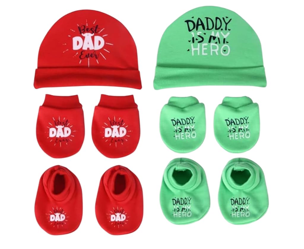 Minku Creations Baby Booties Hand Gloves Cap and Socks Set For New Born Babies & Kids-image-39