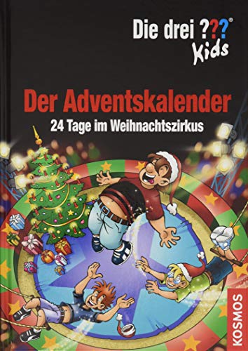 Die drei ??? Kids, Der Adventskalender: 24 Tage im Weihnachtszirkus Extra: Stickerbogen