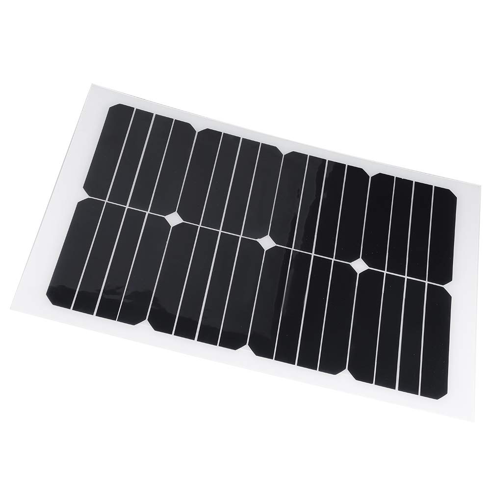 TopikyOutdoor Portable Solar Panel,Portable Flexible Solar Panel 20W Kit Modules Battery Charger With Sun Power Chip Waterproof