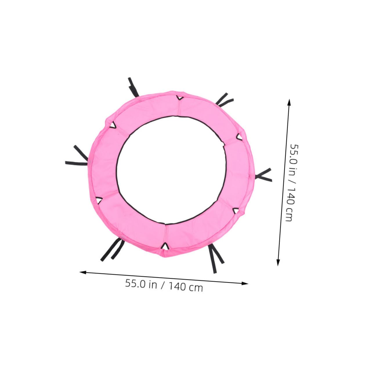 MUSISALY Oxford Trampoline Edge Cover Safety Pad Protective Trampoline Pad for Kids Soft Durable Jumping