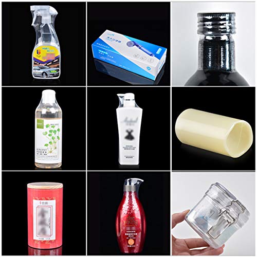 Image of Enenes 300 PCS 6 x 6 Inch Shrink Wrap Bags, Clear Polyolefin Heat Shrink Bags for Soap Bars, Candles, Bath Bombs, Homemade Treats, Gifts and Crafts