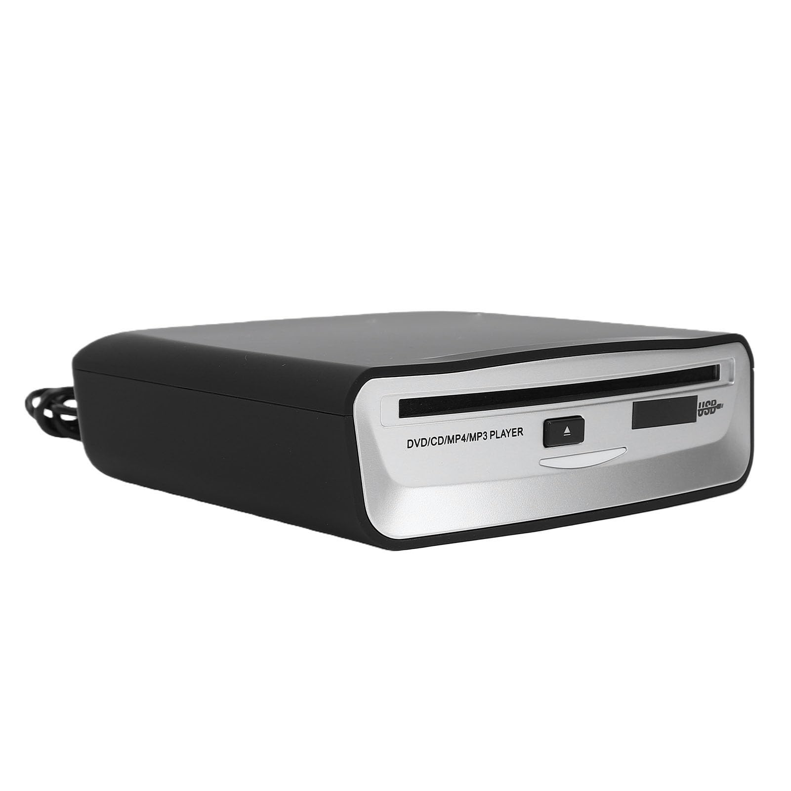 Przenośny Samochodowy Odtwarzacz CD, Profesjonalny, Odporny na Wstrząsy, Odporny na Przeskakiwanie Odtwarzacz Wznawiania Odtwarzania Zewnętrzny CD DVD USB do Pojazdów