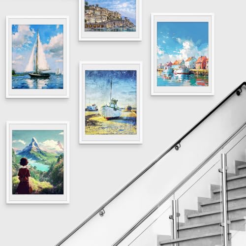 Image of Picrit 18x24 White Poster Frame, Picture Frame for Wall, 3 Pack