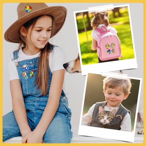 Image of Cute Pins Bulk,Funny Backpack Pin Lapel Badge Pins Set for Jackets,Hats