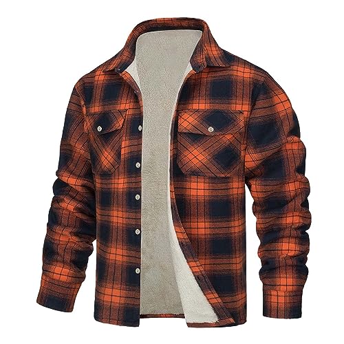 Veste d'hiver en polaire homme contre le froid en flanelle chaude