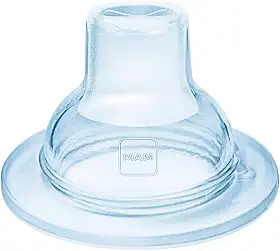 MAM Baby 1 Bocal Extramacio Para Copos De Transição de Silicone SkinSoft para Crianças 4+ Meses, Transparente