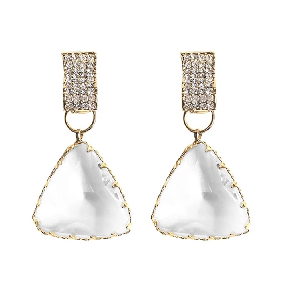 Shining Diva Fashion Latest Stylish Western Austrian Crystal Earrings for Women and Girls (11855er), Gold (B09QL167M3) Amazon Price History, Amazon Price Tracker