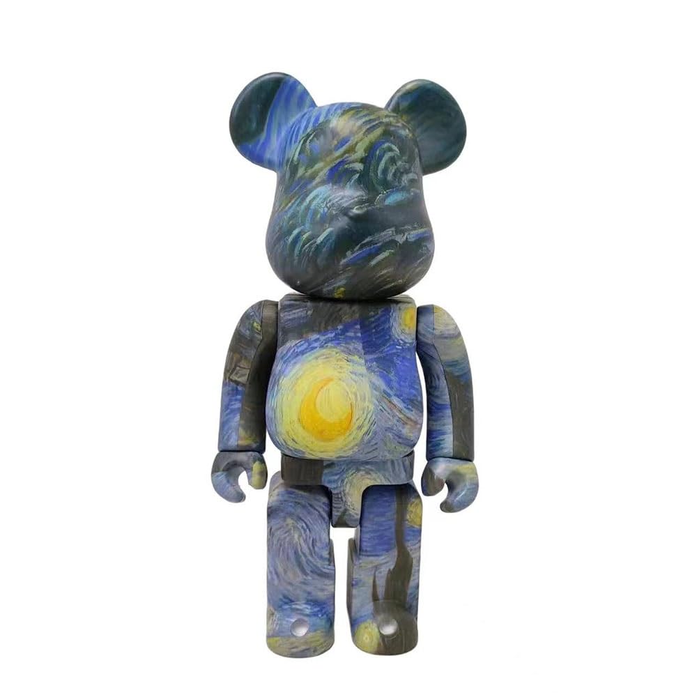 HQDFCNM 400% 28cm/11in Bearbrick Desktop Display Sculpture Statue Toys Figurines Collectibles