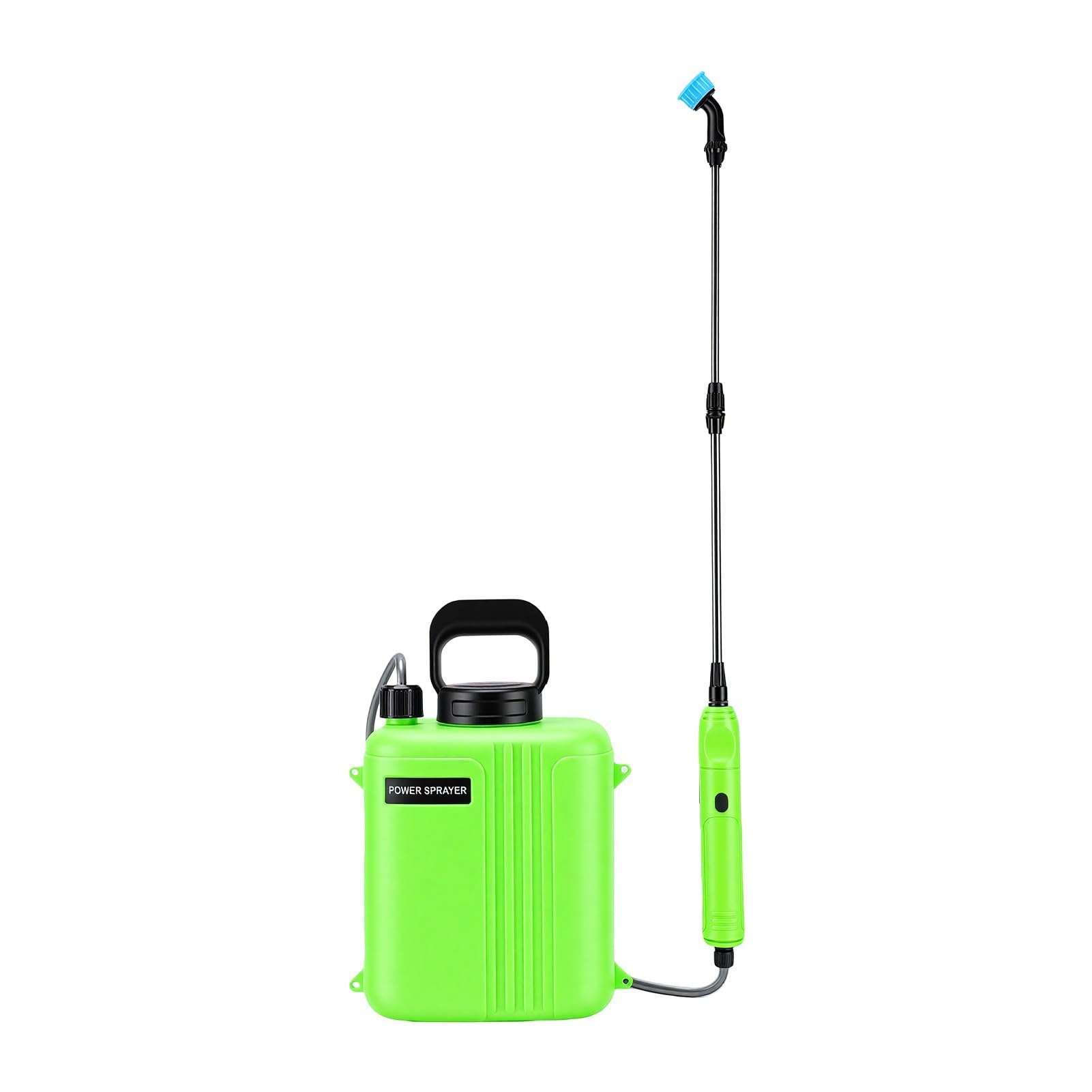 Cocoarm Pulverizador de Jardín Eléctrico 6L con Batería 2000mAh 3 Boquillas