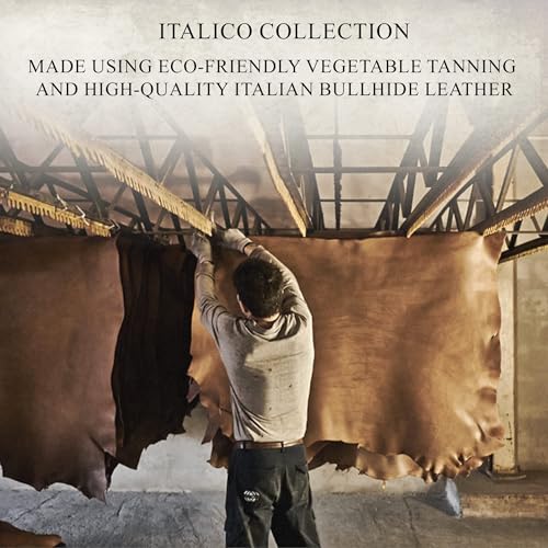 Tony Perotti Men's Italian Leather Bifold Wallet With Card Holders, Pockets, ID Window - Eco-Friendly Vegetable-Tanned Full Grain Leather Wallet Made in Italy4