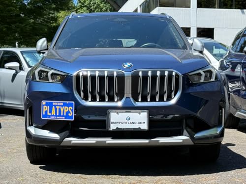 Image of CravenSpeed Platypus License Plate Mount Compatible with BMW X1 (U11) xDrive28i (not M-Sport) | 2023-2027| No Drilling | Installs in Seconds | Made of Stainless Steel & Aluminum | Made in USA