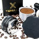 XUNADA 53.3mm Coffee Distributor & Tamper, Works with Breville and Sage 54mm Portafilters, Espresso Hand Tampers, 2-in-1 Adjustable Espresso Distribution Leveler & Tamping Tool - Image 4