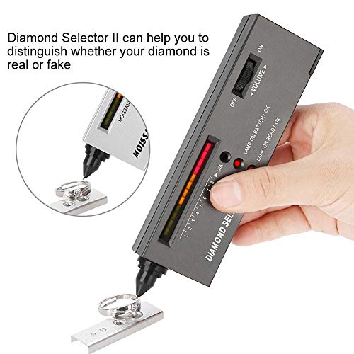 Salmue Jewerly Diamond Tester And Moissanite Tester, Led Diamond Detector Selector, Gems Stone Hardness Test Tool Diamond Testers #TOP1