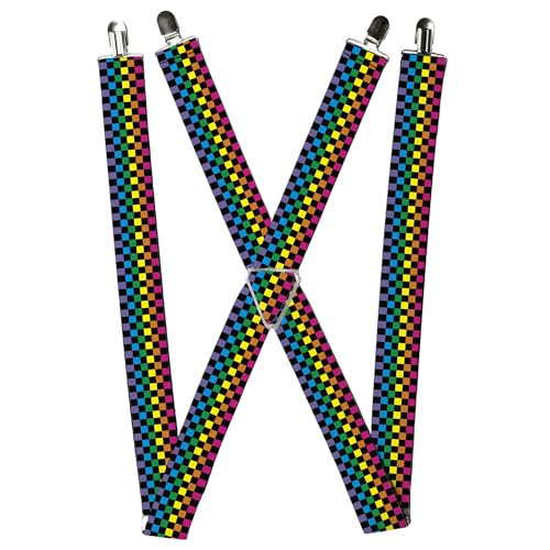 Buckle-Down Suspender - Checkered