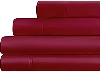 Vista 18 de Superior Juego de sábanas de algodón egipcio de 4 piezas, 700 hilos, ecológicas, sábanas sostenibles, básicos ultrasuaves, sólido, sábana bajera