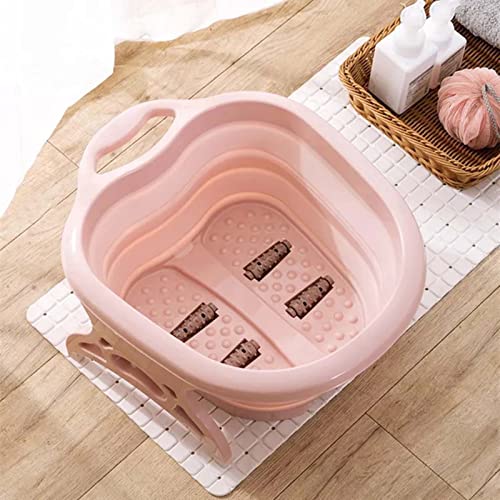 Spa portátil para pies plegable con 4 rodillos miniatura 2