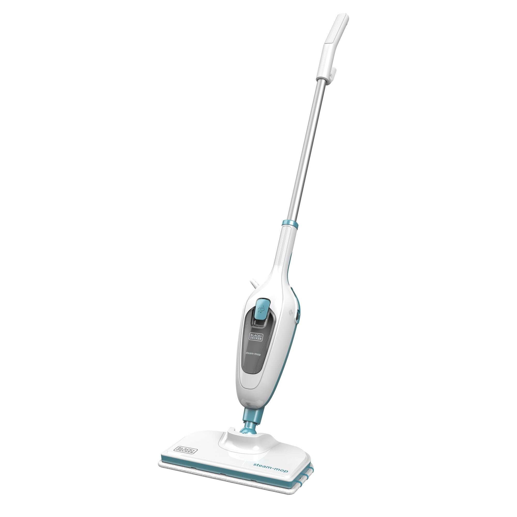 BLACK+DECKER Mopa a Vapor 1300 W 380mm Blanco, FSM13E1-QS Estándar