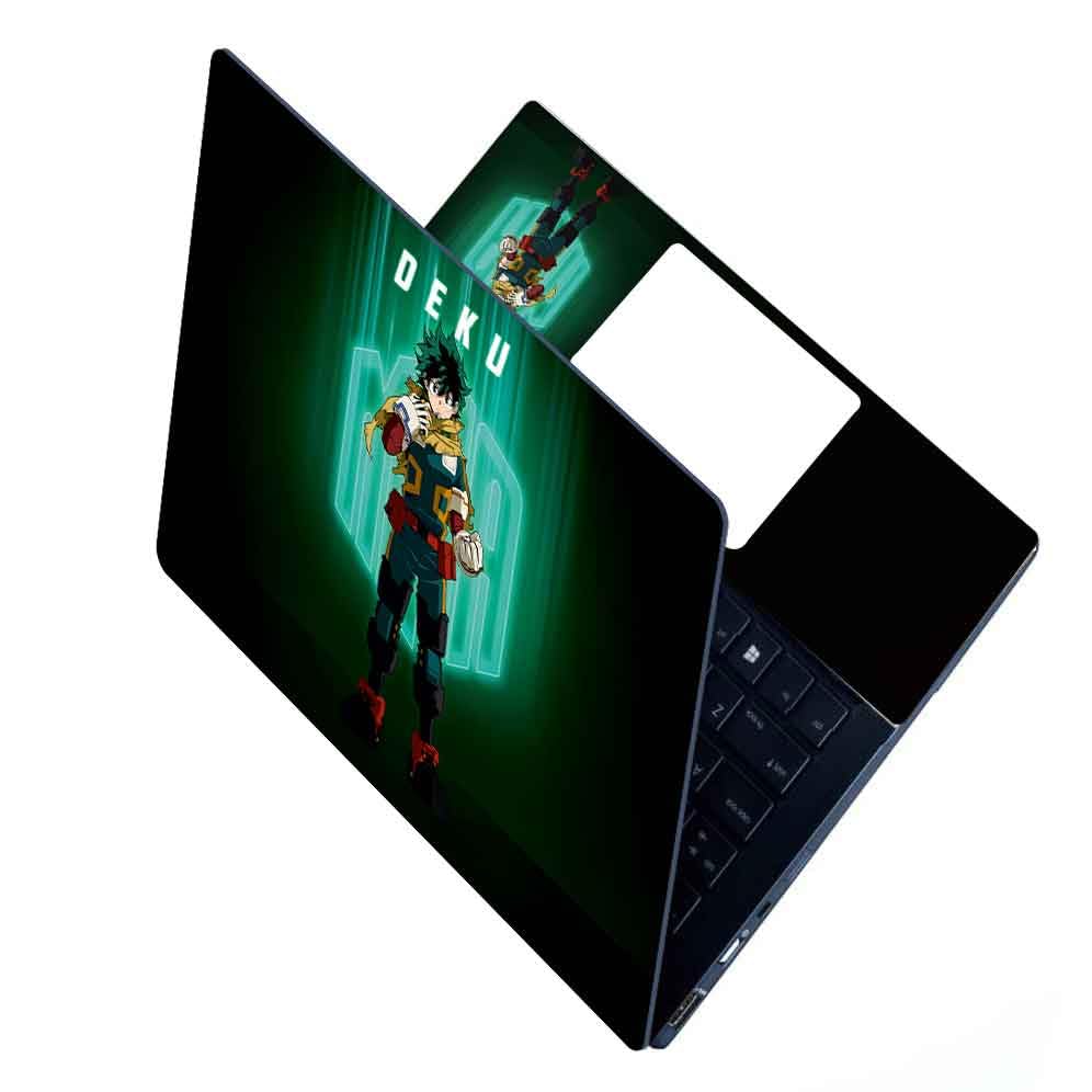 Image of Full Laptop Skin Stickers HD Quality Sticker for Laptops Upto 15.6 inch (Dustproof|Waterproof|Scratchproof|Reusable) - BE Deku FL
