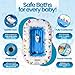 Mommy's Helper | Inflatable Under The Sea Baby Bathtub, Collapsible Safe Baby Bath Tub with Anti-Sliding Saddle Horn Seat, Must Have Travel Toddler Bath, Portable Bathtub Recommended Months 3 to 18