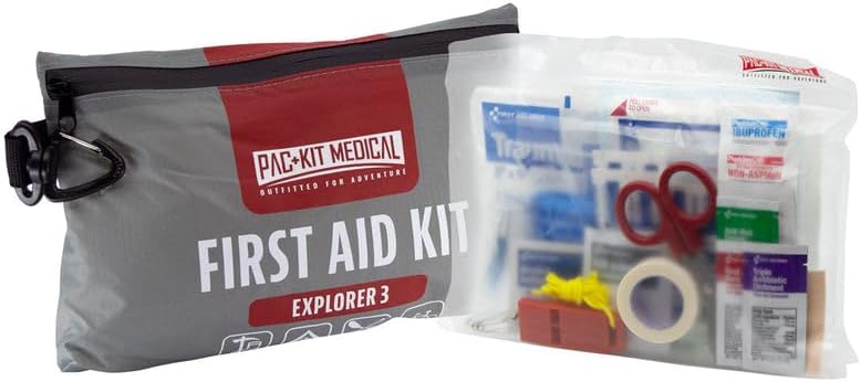 Large Explorer Watertight First Aid Kit, 103 Pieces