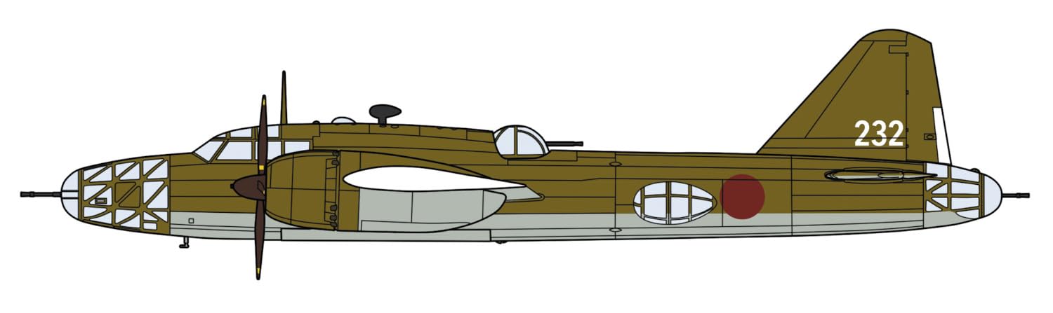 Amazon | ハセガワ(Hasegawa) 1/72 日本 三菱 キ67 四式重爆撃機 飛龍 
