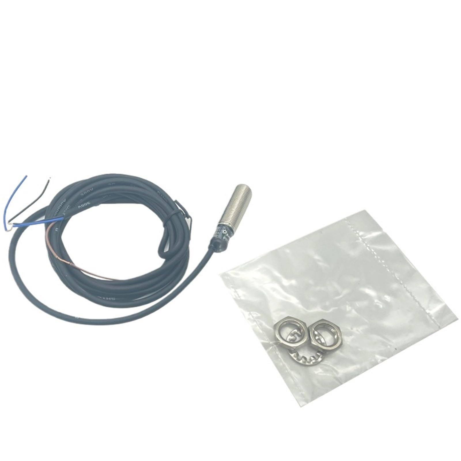 ZXTIIEUF 5PCS PR12-4DN PR12-4DP PR12-2DN PR12-2DP M12 NO Switch Sensor(Pr12-4dn)