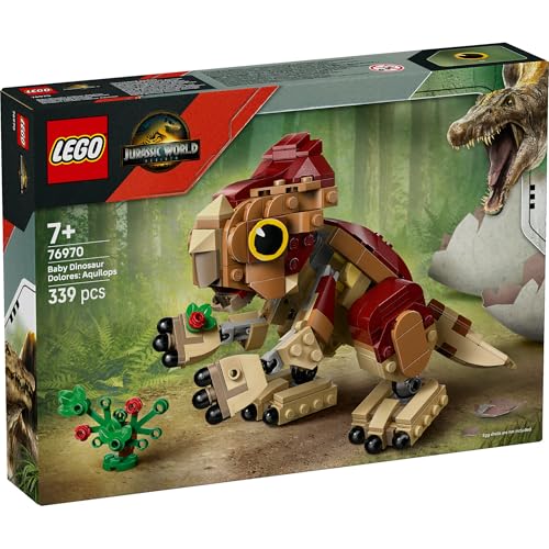 Image of LEGO Jurassic World Baby Dinosaur Dolores: Aquilops Toy Set 76970 Building Blocks Toys for 7+ Gift for Boys and Girls