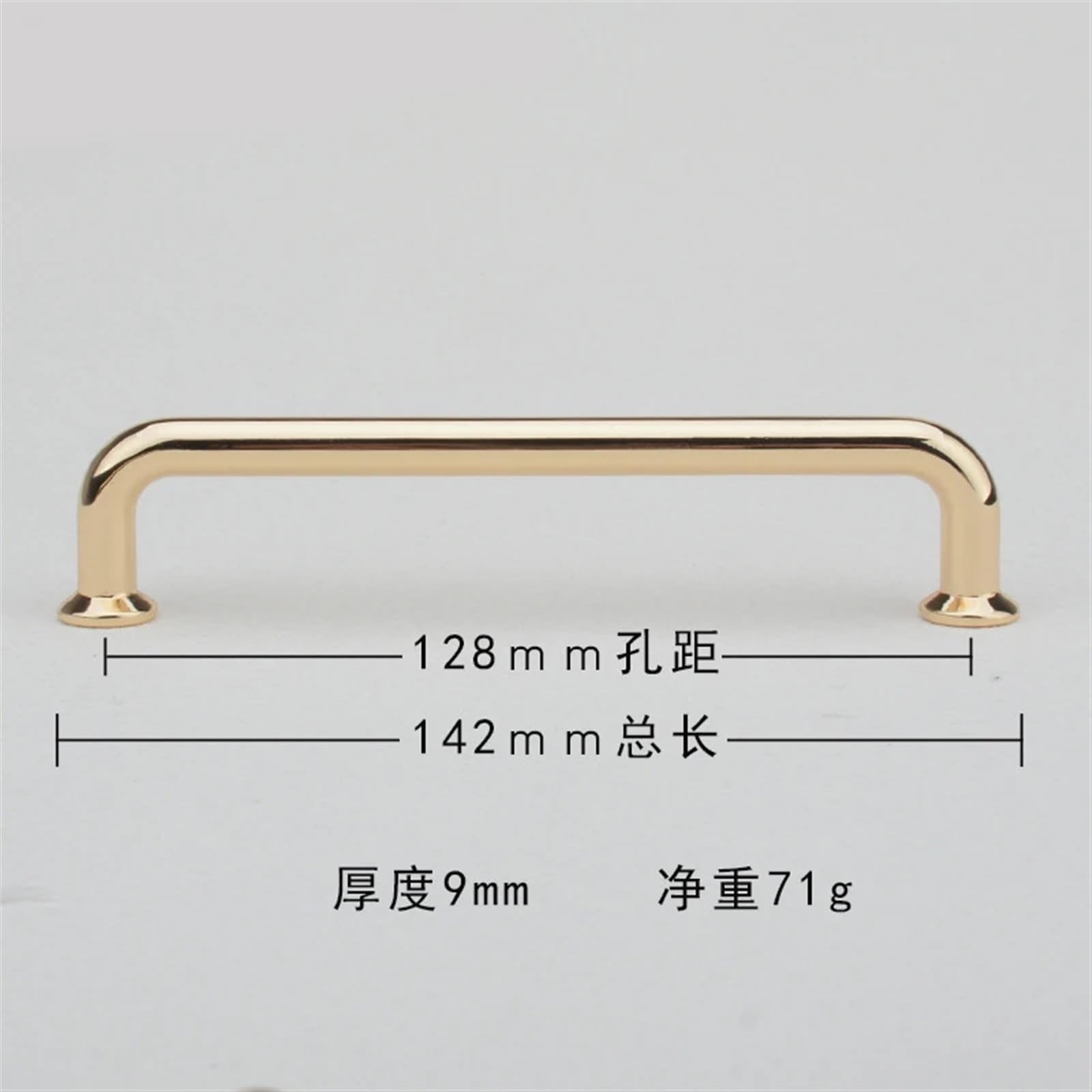 Maniglie Per Mobili In Lega Di Zinco - Set Per Cassetti E Armadi (128mm Tra I Fori, Colore Arancione) - Foto 8