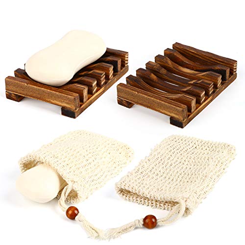 Mitening Bambou Naturel en Bois Porte...