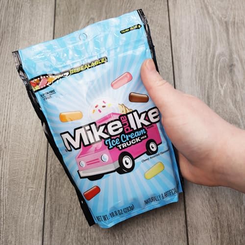 Mike and Ike Ice Cream Truck Mix, caramelos masticables 10 oz miniatura 4