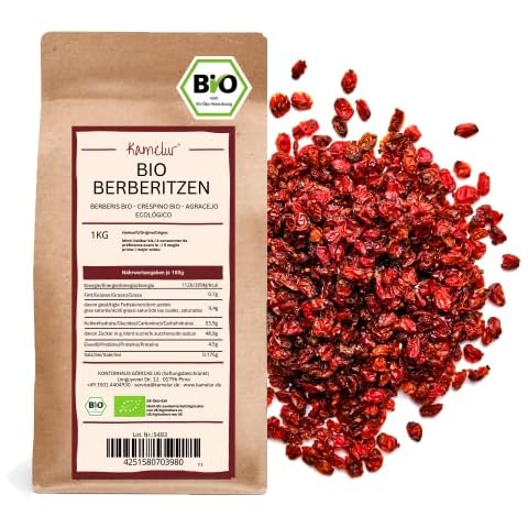 Kamelur BIO Berberitzen getrocknet Berberitzen BIO in Rohkost-Qualität ohne Zusätze Cover