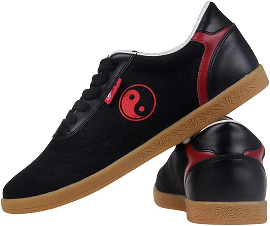 Tai Chi Kung Fu Shoes, Women's Martial Art Sneaker Chinese Traditional Qi Gong Beijing Trainer Wing Chun Slipper for Female