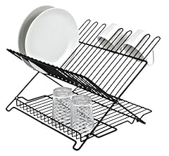 Jr Folding Dish Rack in Black