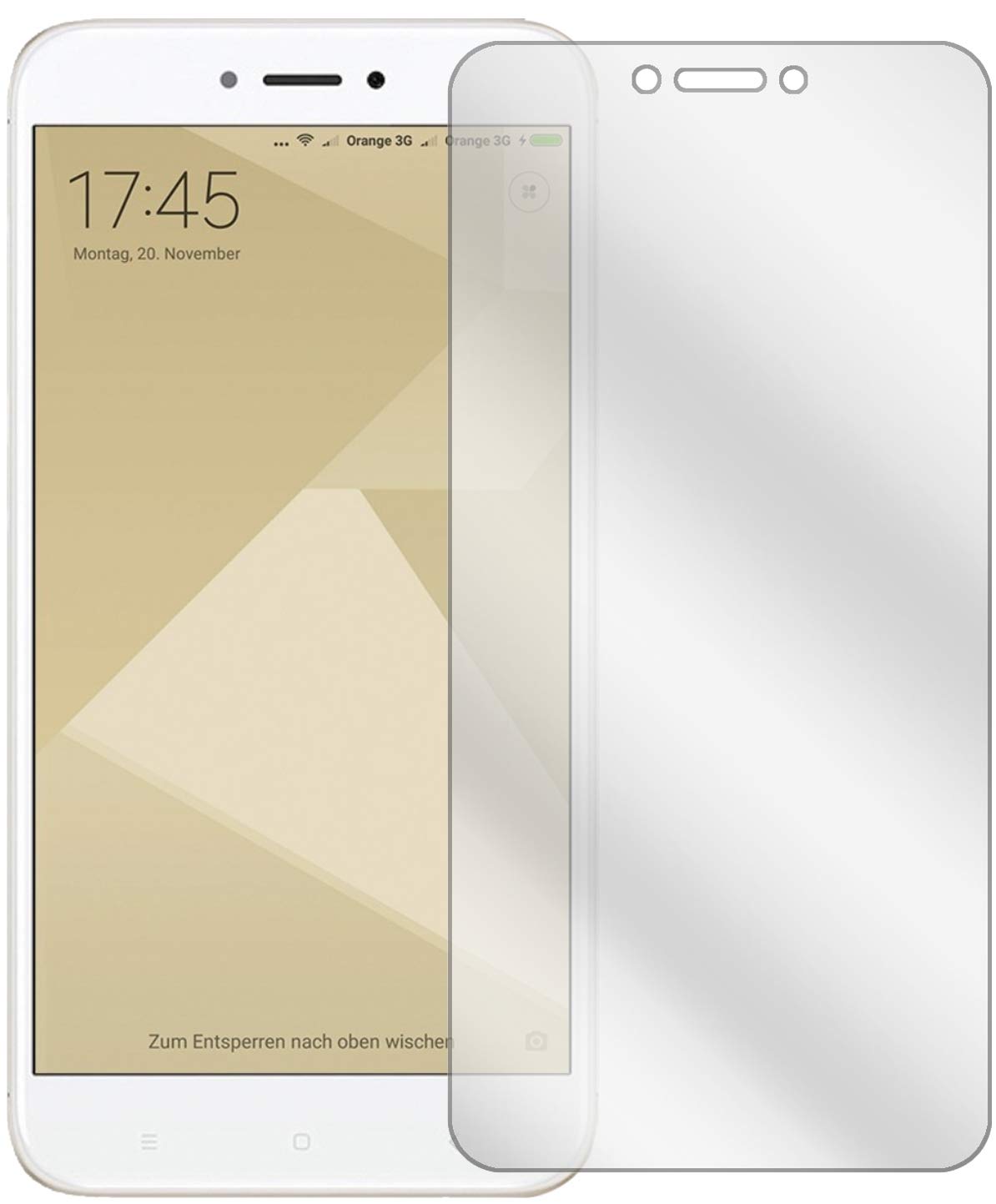 6x Pellicola per Xiaomi Redmi 4X Protettiva Protezione