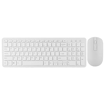 ワイヤレス ホワイト キーボード マウス セット 楽天市場】2.4GHz ワイヤレスキーボード テンキーあり