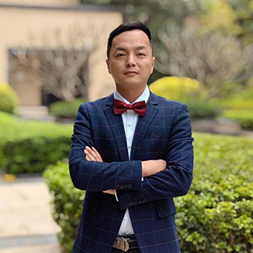 SYAYA Bow Tie for Men, Boy Classic Tuxedo Bowtie Glitter Dot for Wedding, Dinner Parties, Proms & Formal Events U-S-T92