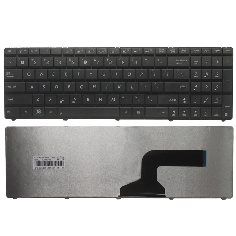 Réparer votre Asus R704VC avec ce clavier américain QWERTY noir