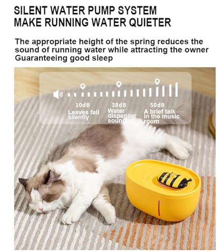 Fuente automática de agua para gatos 2L LoKori miniatura 4