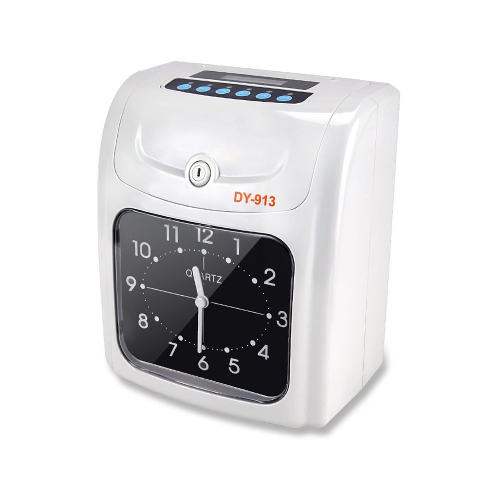 Machine de présence, Français Carte de Papier Horloge insérée par Carte d'horloge électronique de la Carte d'horlogerie for Les employés Petites Entreprises