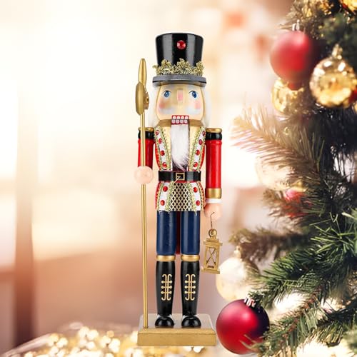 Lereke Nussknacker Soldat 35 cm, Weihnachten Holz Traditionelle...