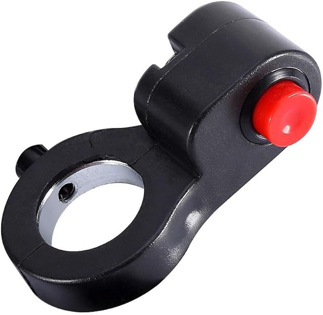 Motorcycle Handlebar Horn Switch, Fydun Horn Switch Handlebar ATV Bike Horn Switch Starter Button Kill Waterproof On Off Switch