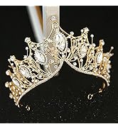 Crowns for Women, Aprince Tiaras and Crowns for Women Girls Baroque Vintage Tiara Birthday Prince...