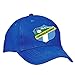 ARZA Comunicaciones F.C Cap Hat 100% Cotton One Size (Blue, One Size)