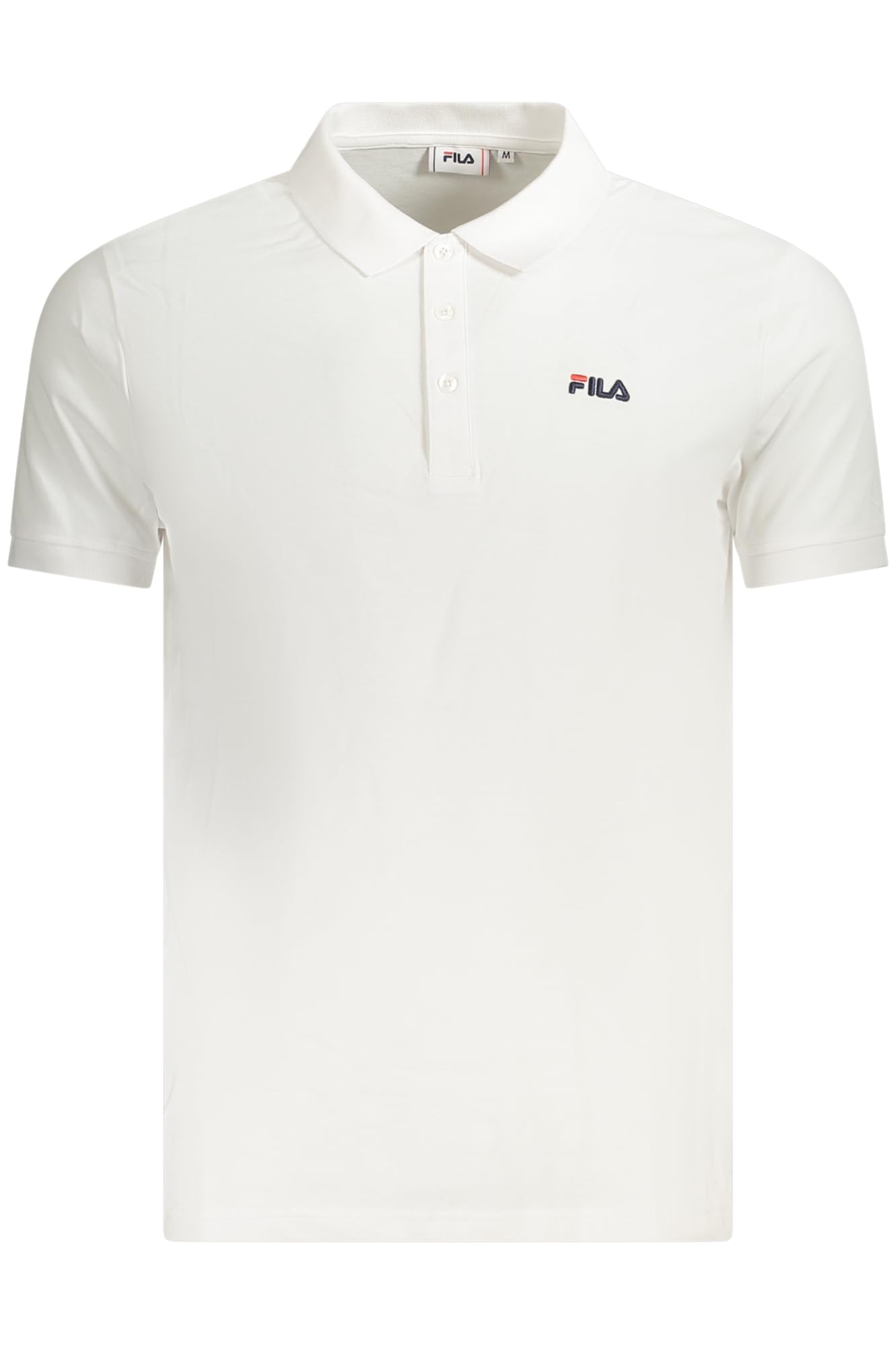 FILA Men's Sunchon Polo Shirt, Bright White, M