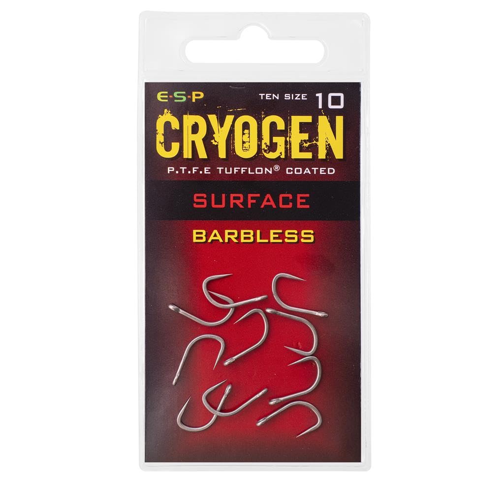 ESP Cryogen Surface Hook Barbless: 10