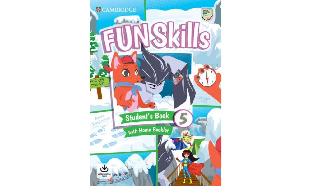 Fun Skills Level 5 Student's Book and Home Booklet with Online Activities