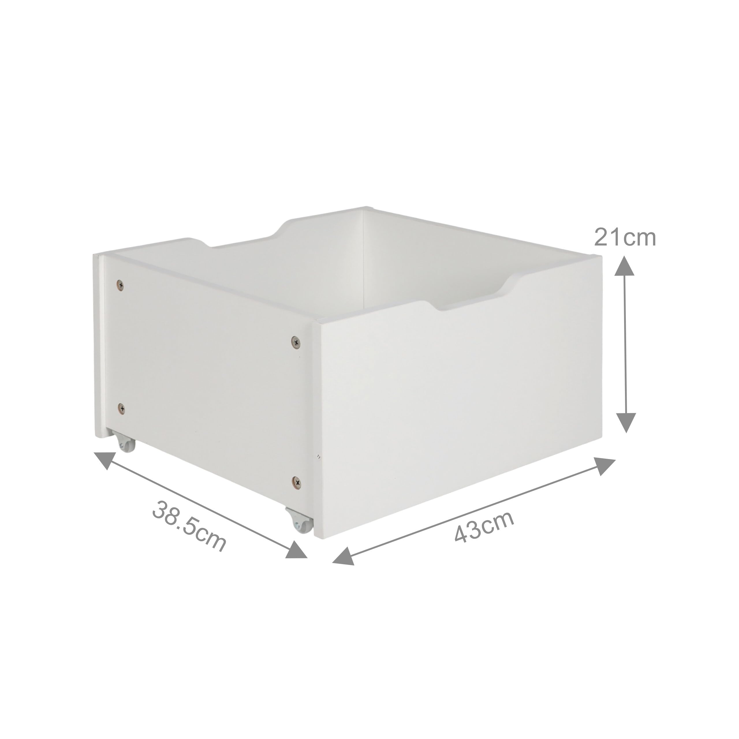 Panca per Bambini Relaxdays con Spazio per riporre, HxLxP: 70 x 100 x 45 cm, 2 cassetti, Bianco/Grigio