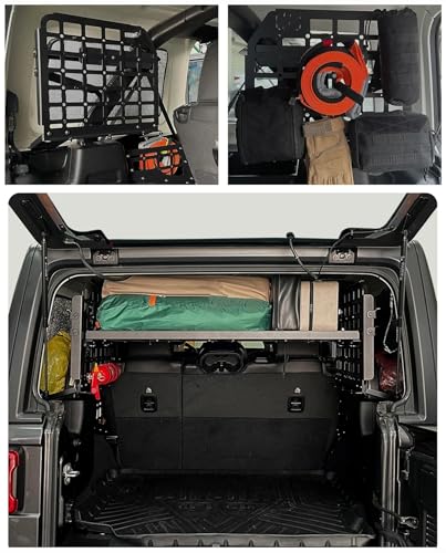 Panel de almacenamiento modular contra el desorden en Jeep Wrangler JL 5
